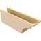 Ekena Millwork 6in. W x 8in. H x 24in. L Yorktown Woodgrain TimberThane Rafter Tail, Primed Tan RFTUR06X08X24YORRCPR - alternate 2